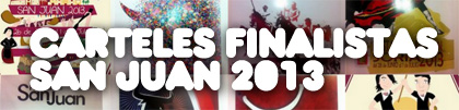 carteles finalistas san juan 2013